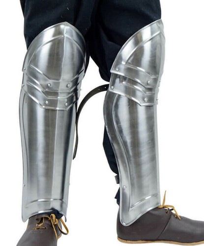 Medieval armor greaves - medieval,