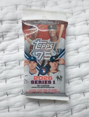 Topps 2026 mlb - topps, series