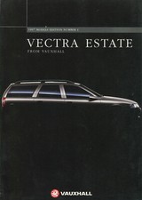 Car brochure vauxhall vectra - car,