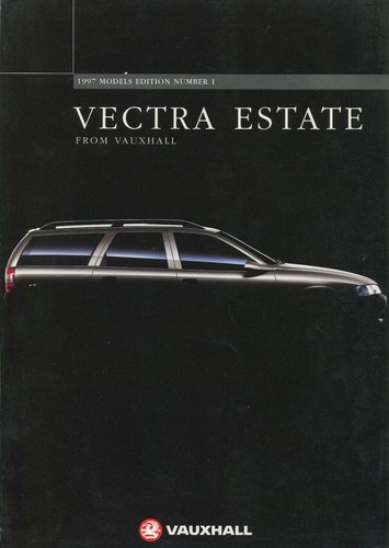 Car brochure vauxhall vectra - car, brochure: