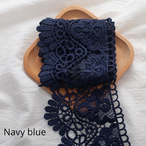 10cm wide solid - wide, lace