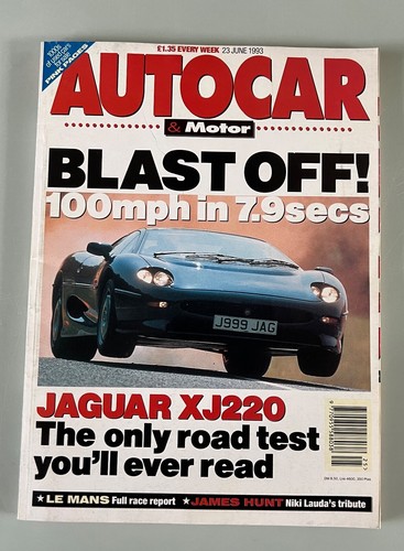 Autocar magazine june - autocar, 1993
