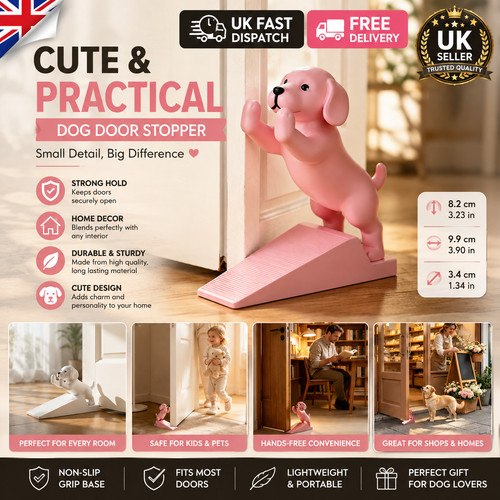 Cute puppy door stopper dog - cute,