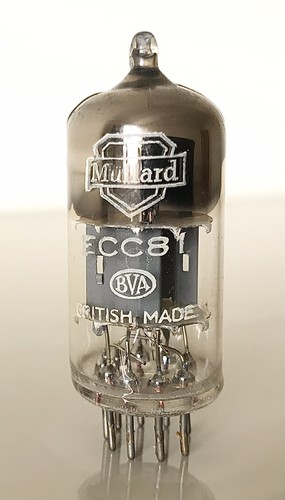Mullard ecc81 tube valve - tube, x1