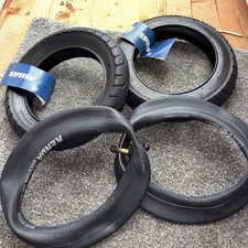 Stokke trailz stroller spare front tyres and tubes Brand new x 2 