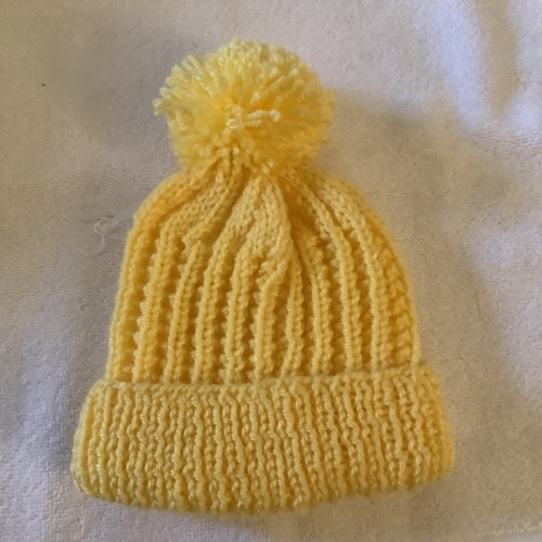 New hand knitted bobble - bobble, hat