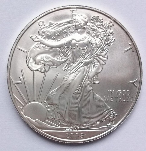 2008 walking liberty silver - 2008,