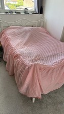 Pink vintage quilted patterned