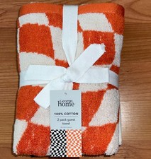 George Check Orange/Black