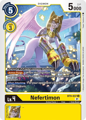 Nefertimon bt9 037 - nefertimon, digimon