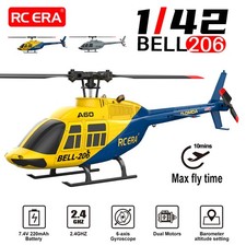 RC ERA A60 RC Helicopter BELL-206 4CH 6-Axis Gyro Brushless Remote Control Plane