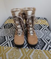 Wheat Timberland Mount Holly Tall Waterproof Mid Calf Duck Boots size 4.5 FIT 4