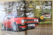 Original CSC 2017 magazine extracted article: VW VOLKSWAGEN GOLF GTi Mk1 sampled