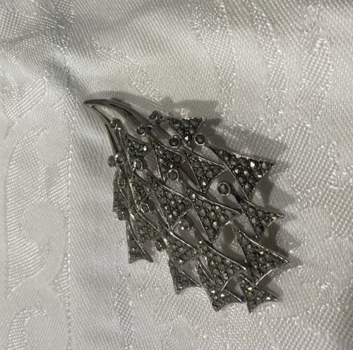 Large antique 800 solid silver - antique,