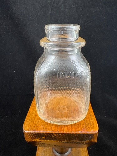 Milk bottle half - milk, pint