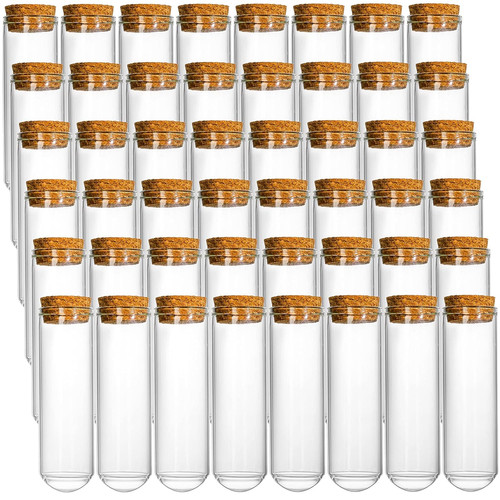 Pack 50ml glass - test, tubes