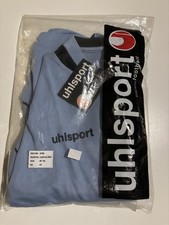 Uhlsport Vintage Goalkeeping Shirt Uk Size Large Sky Blue And Black Brand New