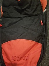 iCandy  Cosy Toes.Red And Black.used