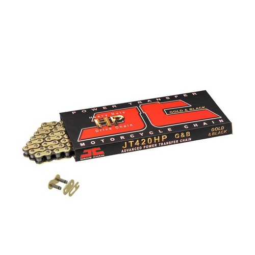 Gold drive chain 420hp 112 - jt,