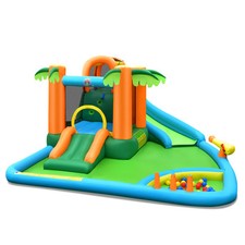 Inflatable Water Slide Park Including Carry Bag