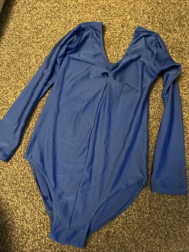 Royal blue lycra - blue, front