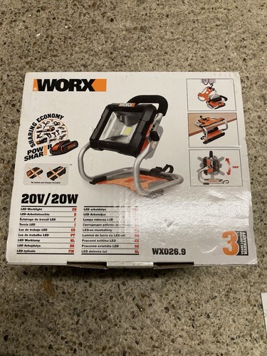 Worx 20v portable - led, work