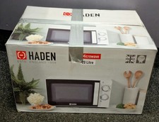 Haden White 20L Microwave