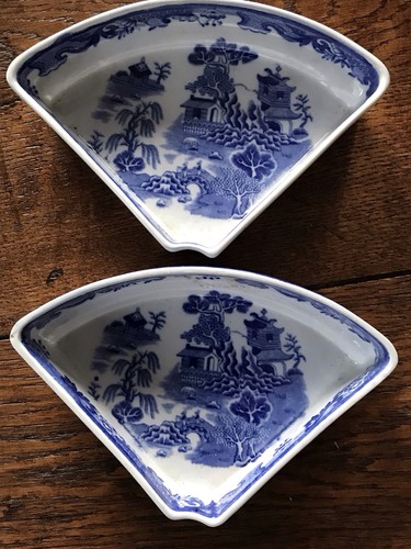 Masons ironstone blue white - masons,