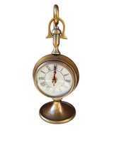 Nautical Brass Desk Clock