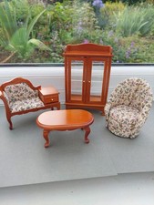 Dolls house 1/12th scale collection of furniture Hickleton Interiors