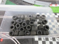 SCALEXTRIC TYRES X30 FOR TYRE WALL TRACKSIDE SCENERY 70/80s Small Slicks.