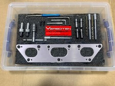 Porsche 996 , 997 Turbo, GT2, GT3, GT3 RS Exhaust Manifold Stud Drill Jig Kit   