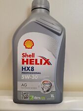  Shell Helix HX8 5W30 Professional AG Car Engine Oil 1L 1 Litre Fully Synthetic