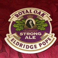 BREWERIANA - ELDRIDGE POPE BREWERY - ROYAL OAK - STRONG ALE - BEER MAT - TRAY 22