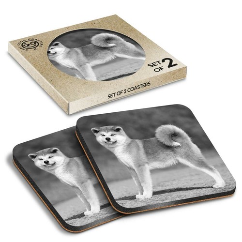 Boxed square coasters - 2,