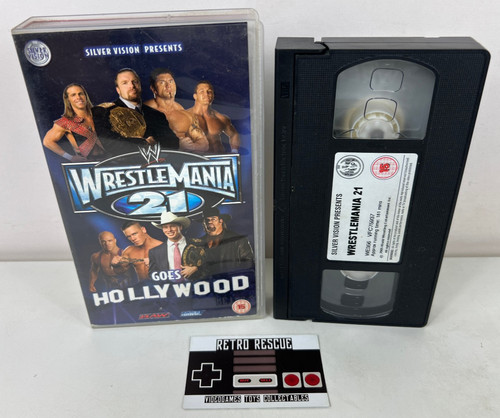 Wrestlemania wwe vhs video - wwe,