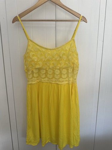 Topshop yellow embroidered - topshop,