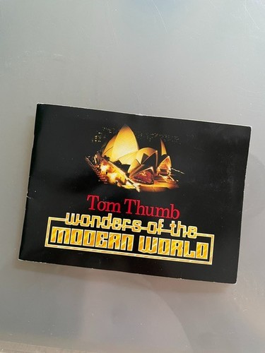 Tom thumb wonders the - of,