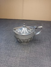 Antique Silver Plated Mustard