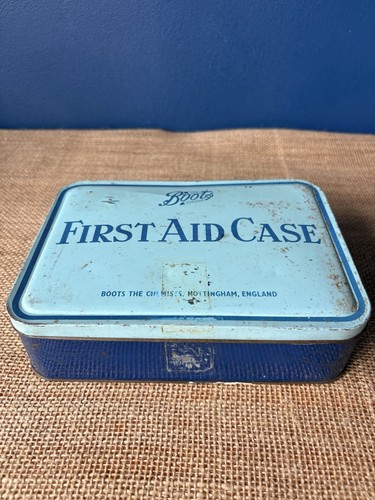 Vintage boots first aid - boots, case