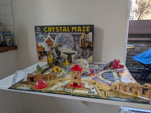 The crystal maze board game - crystal,