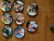princess diana 8 plates set