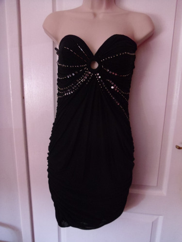 Lipsy bustier dress size - dress,