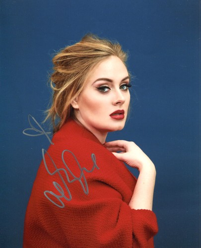 Adele hand signed used - adele, ph