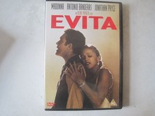Evita  ( DVD )  MADONNA , ANTONIO BANDERAS  -  REGION 2