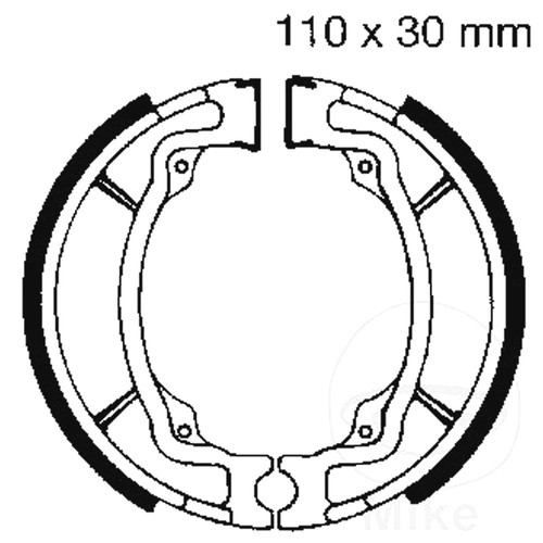 Ebc brake shoes inc - inc, springs