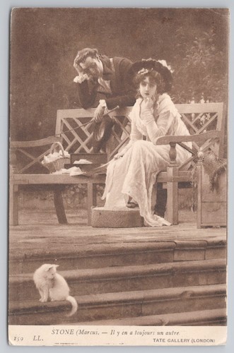 Postcard antique london - antique,