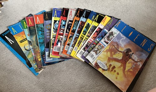 Aliens comic magazine lot dark - magazine,