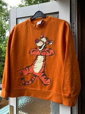 LADIES ORANGE DISNEY JUMPER WITH TIGGER MOTIF - SIZE 10-12