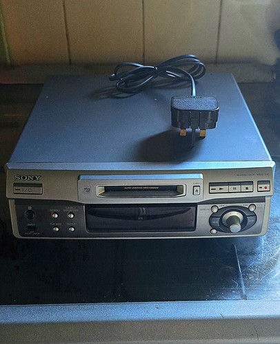 Sony minidisc deck recorder - sony,